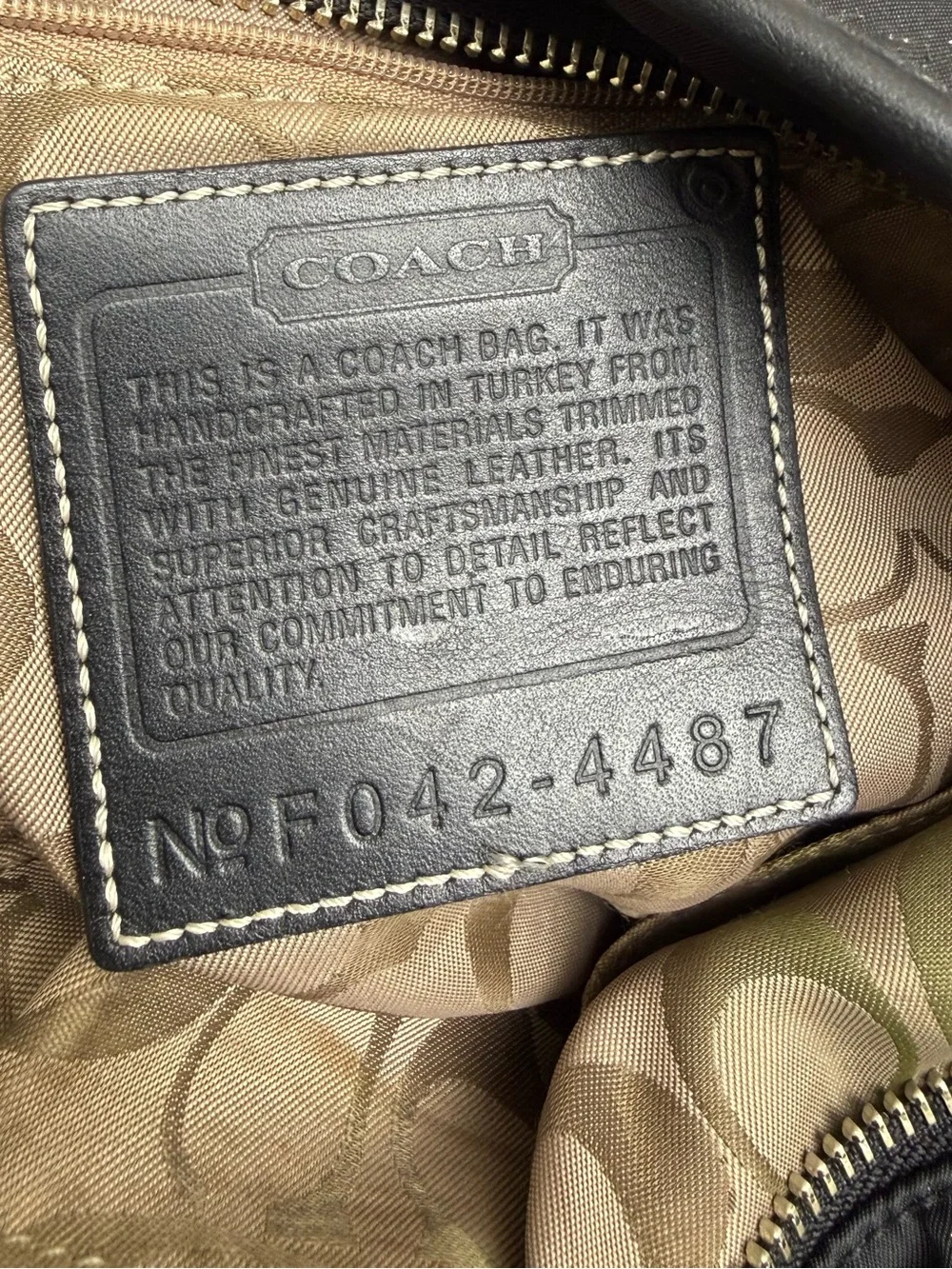 Coach sleek shoulder